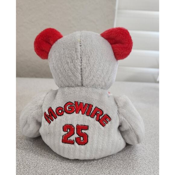 St Louis McGwire 2000 Team Set Beanie Bear - Picture 2 of 4